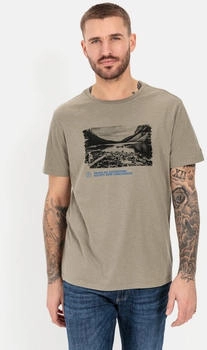 Camel Active T-Shirt '1 Arm' khaki