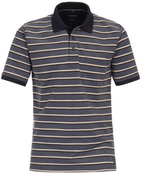 CASAMODA Poloshirt gestreift grau dunkelblau