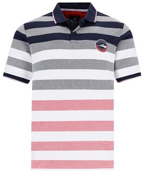 Hajo Piqué-Polo gestreift