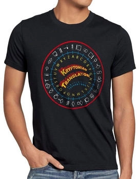 style3 Kryptonian Translator Vintage T-Shirt schwarz