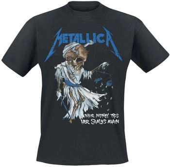Metallica Tip Scales schwarz Band-Merch