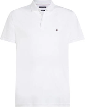 Tommy Hilfiger Essential Regular Fit Flag Embroidery Polo (MW0MW35585) white YBR