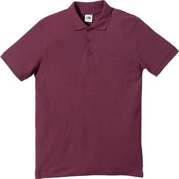 Fruit of the Loom Piqué Poloshirt rot