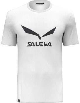 Salewa Solidlogo Dri-release Kurzarm-T-Shirt weiß 00-0000027018-0010