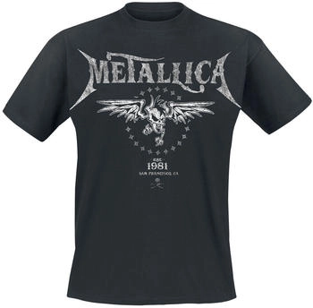Metallica T-Shirt Biker schwarz