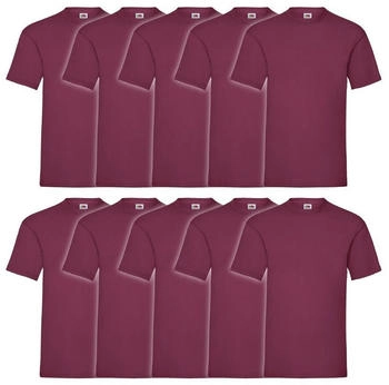 Fruit of the Loom Valueweight T-Shirt burgund