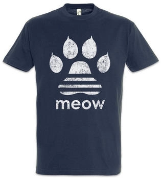 Urban Backwoods Meow Herren T-Shirt navy