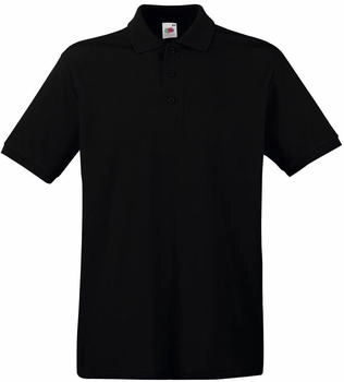 Fruit of the Loom Premium Polo schwarz