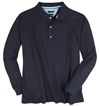 Redfield Langarm-Poloshirt dunkelblau Harry