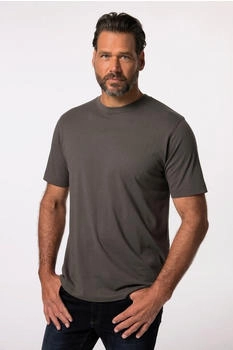 JP 1880 T-Shirt Basic Rundhals gekämmte Baumwolle graphit