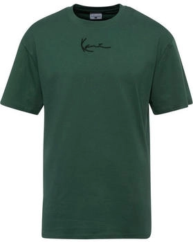 Karl Kani T-Shirt 'Essential' dunkelgrün schwarz