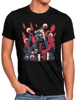 style3 T-Shirt Existence Ends denji anime cosplay chainsaw man devil