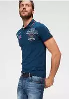Cipo & Baxx Poloshirt "Rowing Club" bis Gr. 5XL