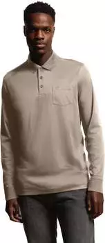 Bugatti Poloshirt Brusttasche beige