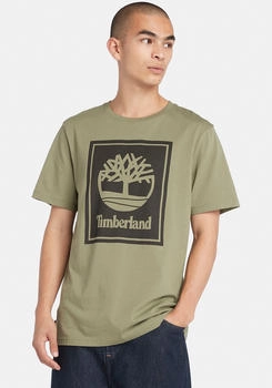 Timberland Stack Logo Kurzarm-T-Shirt TB0A5WQQCN81