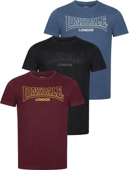 Lonsdale Beanley Kurzarm-T-Shirt mehrfarbig