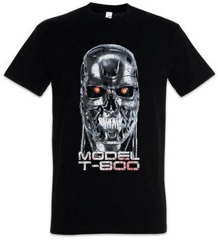 Urban Backwoods Skullhead Herren T-Shirt schwarz