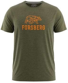 Forsberg Shirt 'Skogson' khaki mandarine