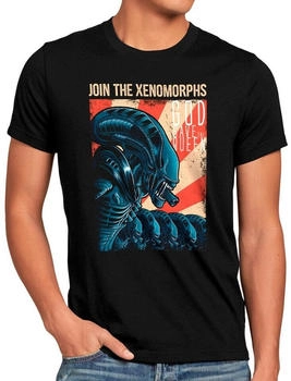 style3 God Save The Queen Herren T-Shirt Xenomorph Alien Ripley Movie