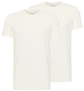 MUSTANG T-Shirt ALLEN 2er Pack rundhals general white