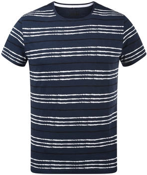 Blend Shirt 'Valle' blau braun weiß