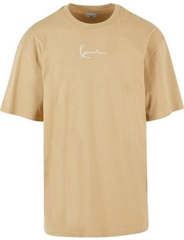 Karl Kani Herren T-Shirt hellbraun weiß