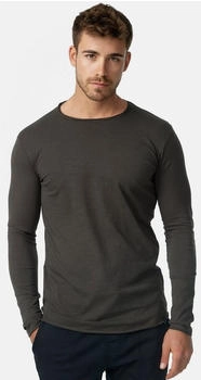 Indicode Willbur Longsleeve 100% baumwolle raven