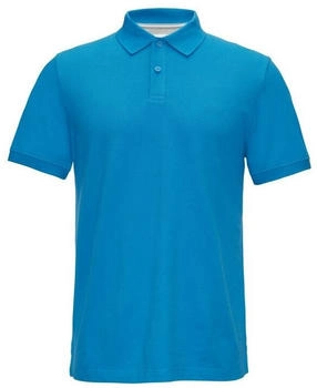 S.Oliver Poloshirt aus Baumwollpiqué (2163235) blau