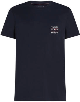 Tommy Hilfiger Rundhals-T-Shirt mit Logo (MW0MW38622) desert sky Tommy Hilfiger Rundhals-T-Shirt mit Logo (MW0MW38622) desert sky