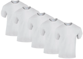 Gildan Herren T-Shirt 5er 10er Set Heavy Cotton bunt
