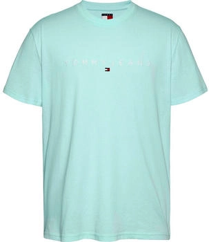 Tommy Hilfiger T-Shirt mit aufgesticktem Logo (DM0DM20744) spring mint Tommy Hilfiger T-Shirt mit aufgesticktem Logo (DM0DM20744) spring mint