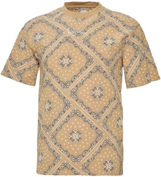 Karl Kani T-Shirt hellbeige schwarz weiß