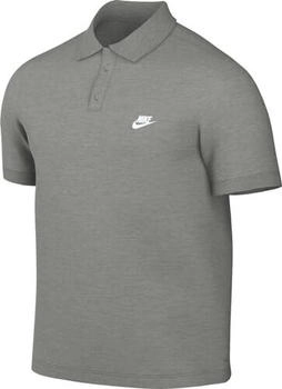 Nike Club Polo Shirt dk grau weiß