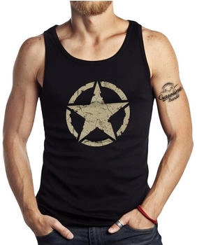 Gasoline Bandit Tanktop Muskel-Shirt US-Army Star