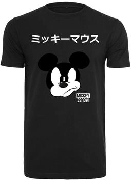 Merchcode Mickey Japanese Tee schwarz