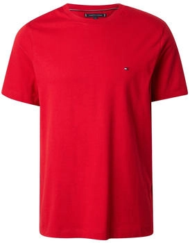 Tommy Hilfiger T-Shirt mit Flag-Stickerei (MW0MW39995) medium red