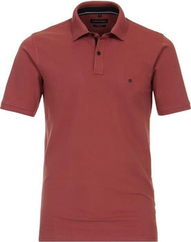 CASAMODA Polo-Shirt uni mittelrot