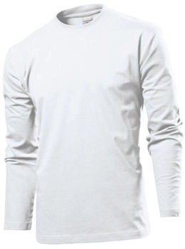 Stedman Comfort Longsleeve T Langarm-Shirt weiß