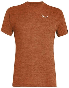 Salewa Puez Dry Kurzarm-T-Shirt Bombay brown melange 00-0000026537-7246