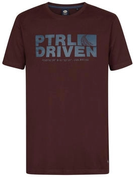 Petrol Industries T-Shirt Kurzarmshirt rot