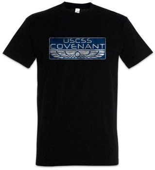 Urban Backwoods USCSS Covenant Patch T-Shirt schwarz