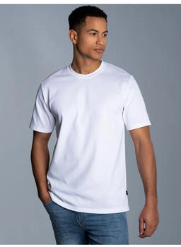 Trigema T-Shirt Piqué-Qualität weiss