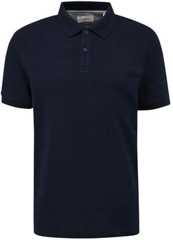 s.Oliver Poloshirt Logostickerei navy