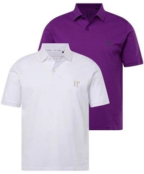 JP 1880 Poloshirts 2er-pack pflaume