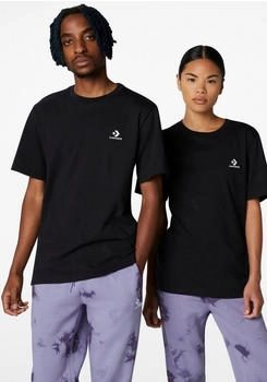 Converse Go-To Embroidered Star Chevron Tee schwarz