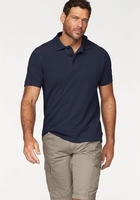 Mans World Poloshirt Kurzarm, lockere Passform, unifarben