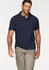 Man's World Poloshirt Kurzarm lockere Passform blau marine