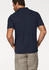 Man's World Poloshirt Kurzarm lockere Passform blau marine
