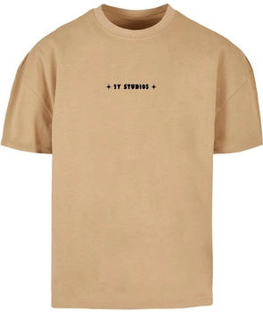 2Y Studios T-Shirt 'Creator' camel schwarz