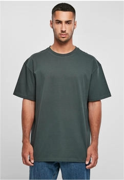 Build Your Brand BY102-Heavy Oversize Tee T-Shirt bottlegreen